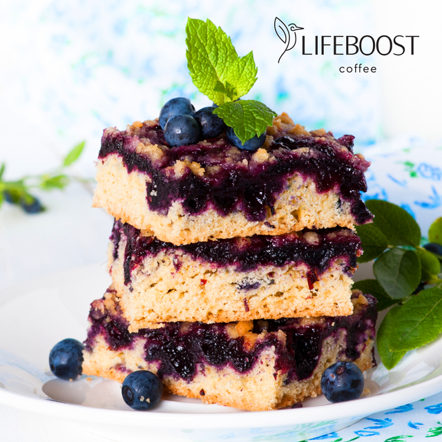 Low Acid Cinnamon Blueberry Crumble Decaf