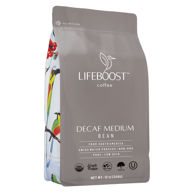 Medium Roast Decaf - Lifeboost Coffee