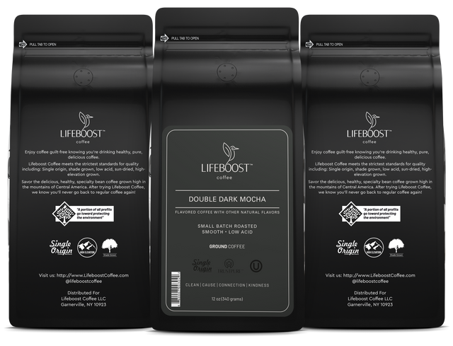 Double Dark Mocha - Lifeboost Coffee