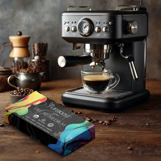 Decaf Medium – Nespresso® Compatible Pods - Lifeboost Coffee