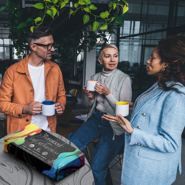 Decaf Medium – Nespresso® Compatible Pods - Lifeboost Coffee