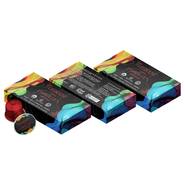 Embolden Dark Roast – Nespresso® Compatible Pods - Lifeboost Coffee