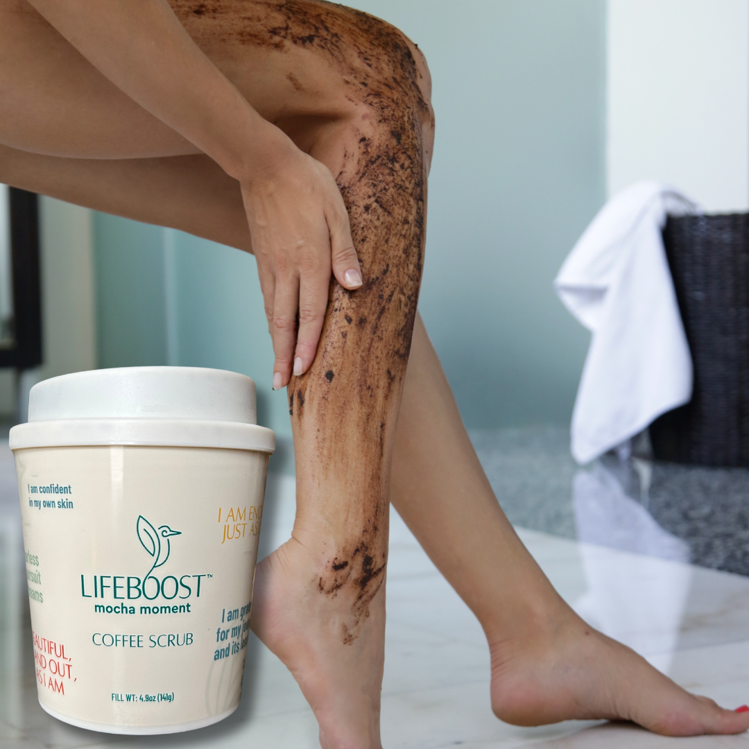 Mocha Moment Coffee Scrub | Lifeboost Coffee