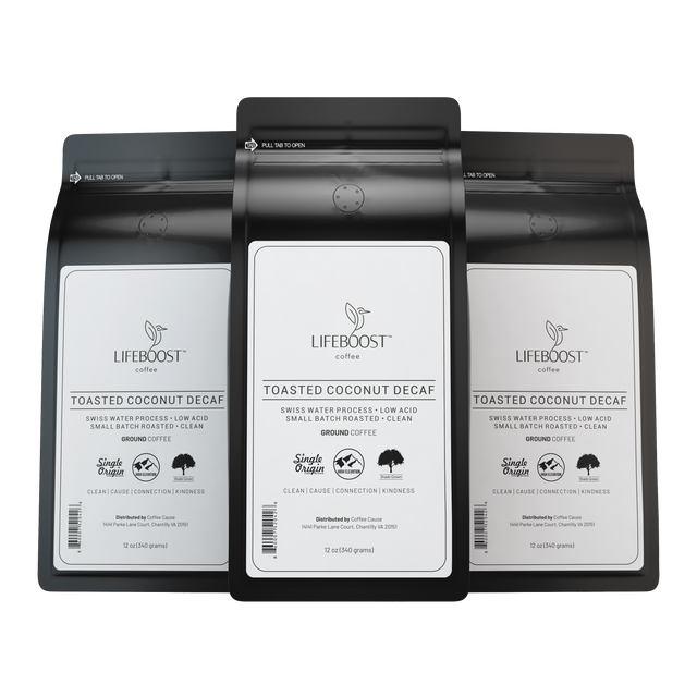 Stomach Friendly Toasted Coconut Decaf