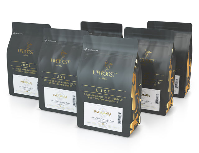 6x Pacamara Limited Collection - Lifeboost Coffee