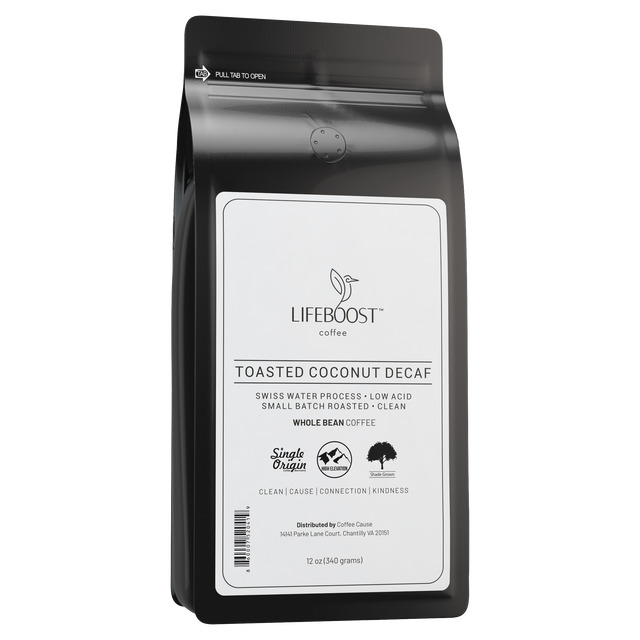 Smooth Swiss Water Toasted Coconut Decaf