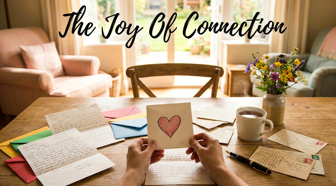 Handwritten Letters Connection The Joy Of Connection - How A Simple Card Or Handwritten Letter Can Br ...