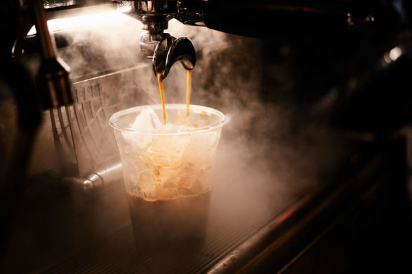 Iced Coconut Milk Mocha Macchiato