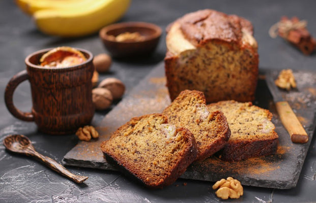 Caramel Macchiato Banana Bread