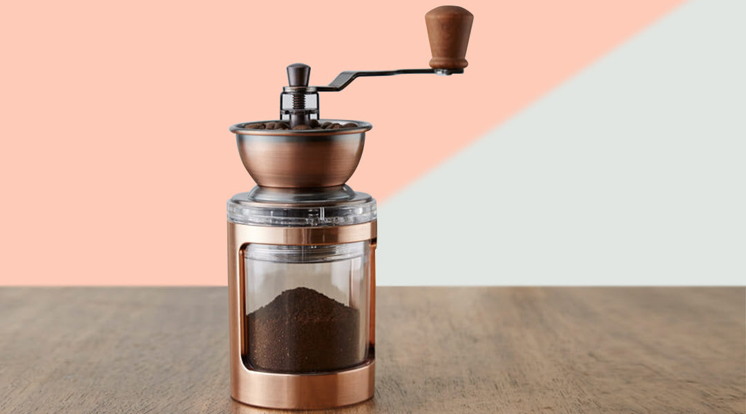 Stainless Steel Manual Coffee Grinder - World Market