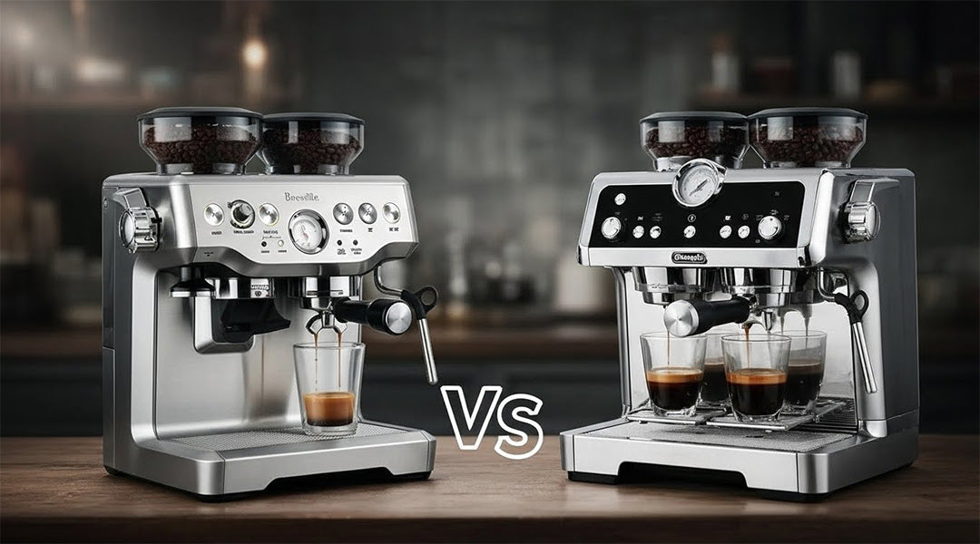 DeLonghi vs Breville Espresso Machines