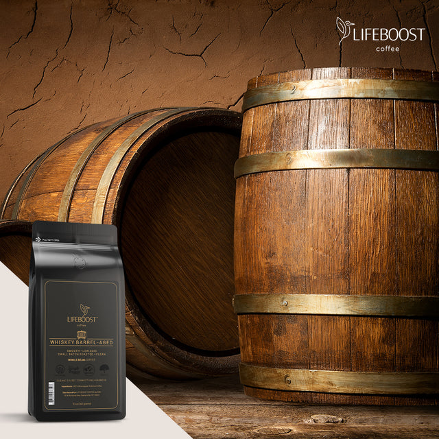 Whiskey Barrel - Lifeboost Coffee