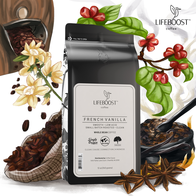 French Vanilla - Lifeboost Coffee