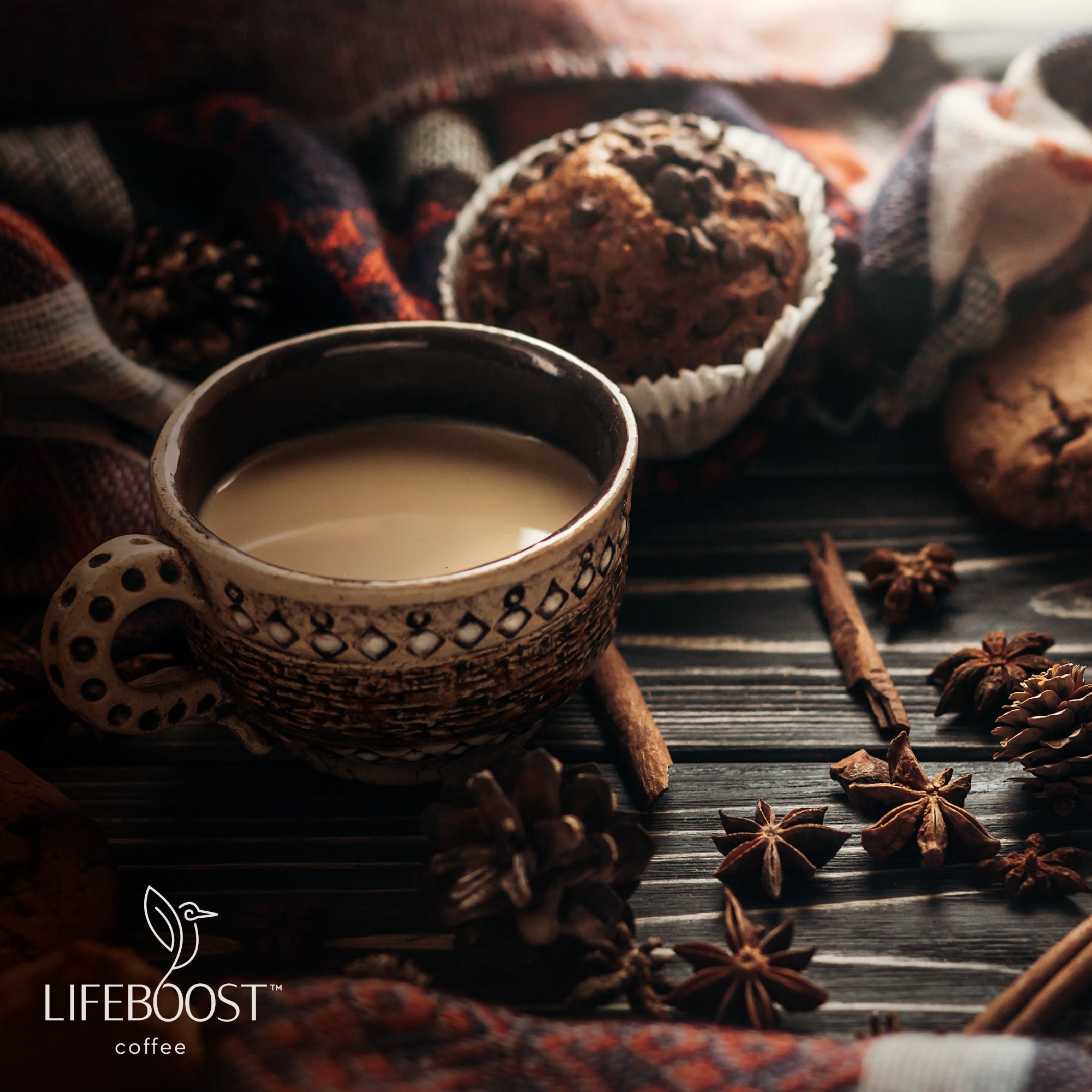 Vanilla Chai Latte | Lifeboost Coffee