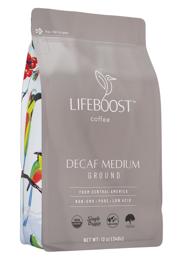 Medium Roast Decaf - Lifeboost Coffee