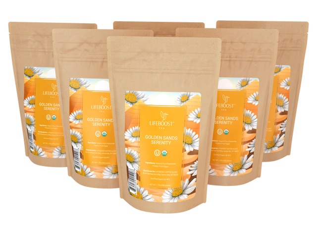 Golden Sand Serenity Tea - Lifeboost Coffee