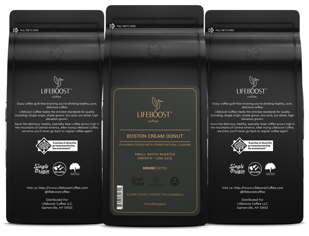 Boston Creme Coffee -All-Natural, Flavor-Rich, Ethically Grown