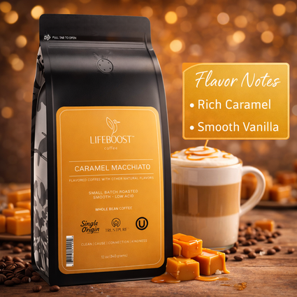 Caramel Macchiato -All-Natural, Flavor-Rich, Ethically Grown