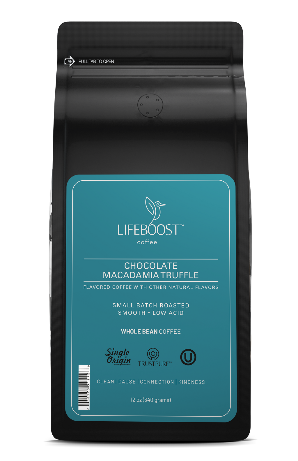 Chocolate Macadamia Truffle | Lifeboost Coffee
