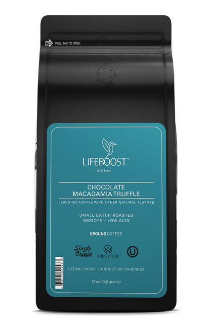 Chocolate Macadamia Truffle | Lifeboost Coffee