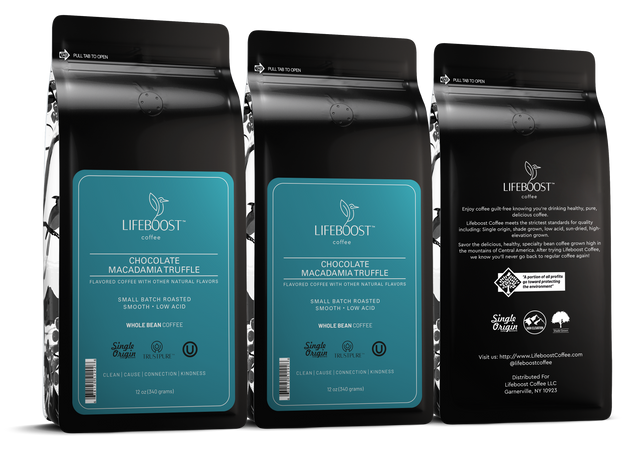 Chocolate Macadamia Truffle - Lifeboost Coffee