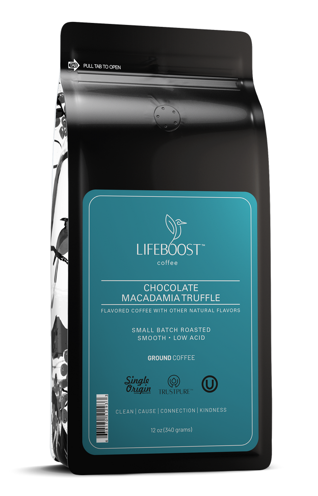 Chocolate Macadamia Truffle - Lifeboost Coffee