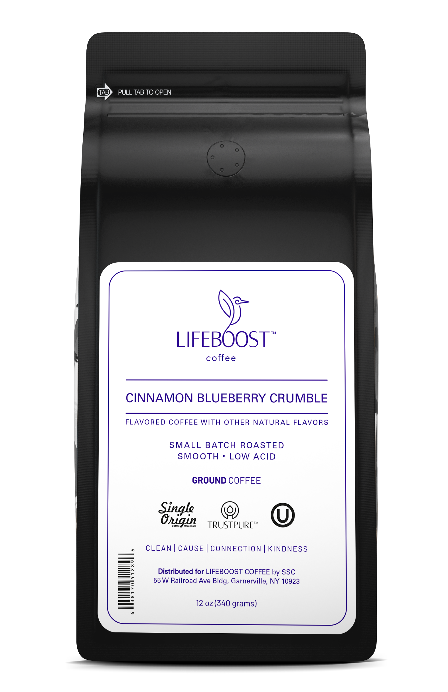 Cinnamon Blueberry Crumble