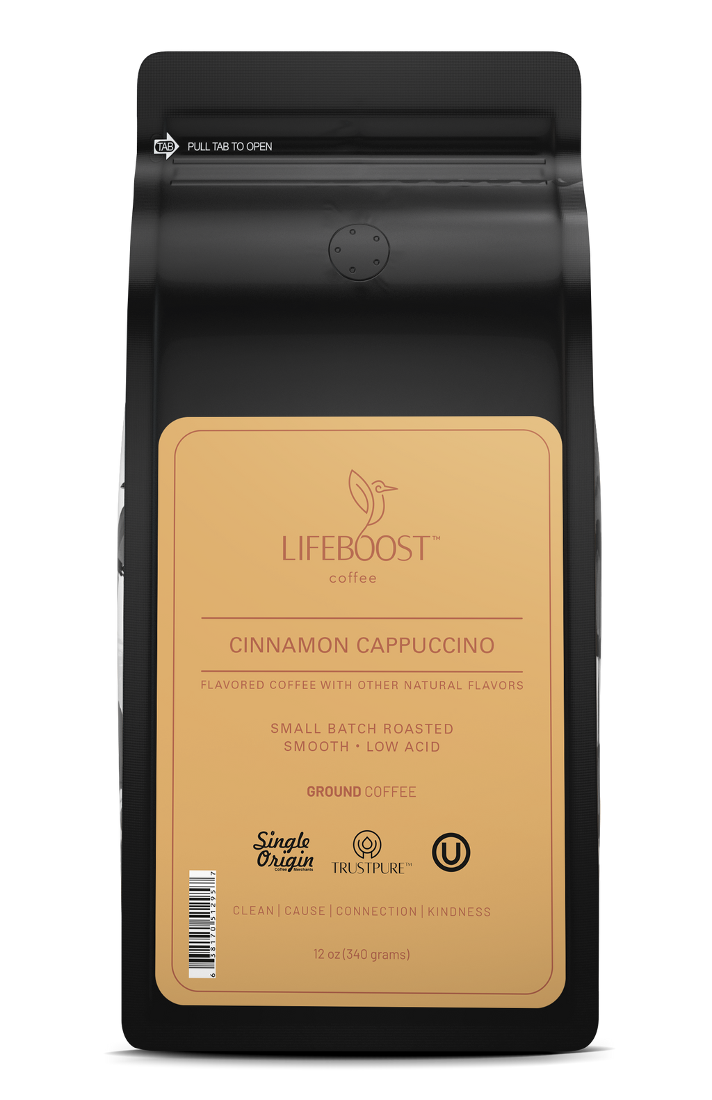 Cinnamon Cappuccino | Lifeboost Coffee