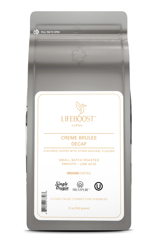 Crème Brulee Decaf - Lifeboost Coffee