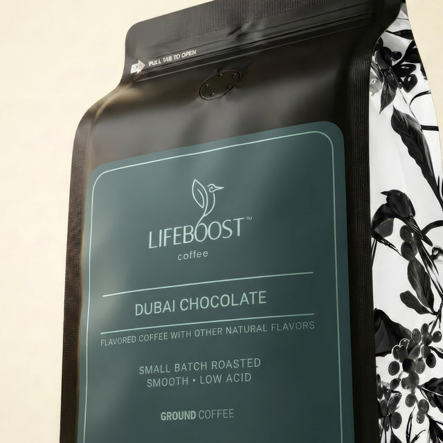 Dubai Chocolate - Lifeboost Coffee