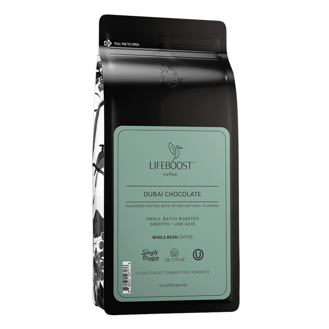 Dubai Chocolate - Lifeboost Coffee