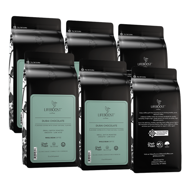 Dubai Chocolate - Lifeboost Coffee