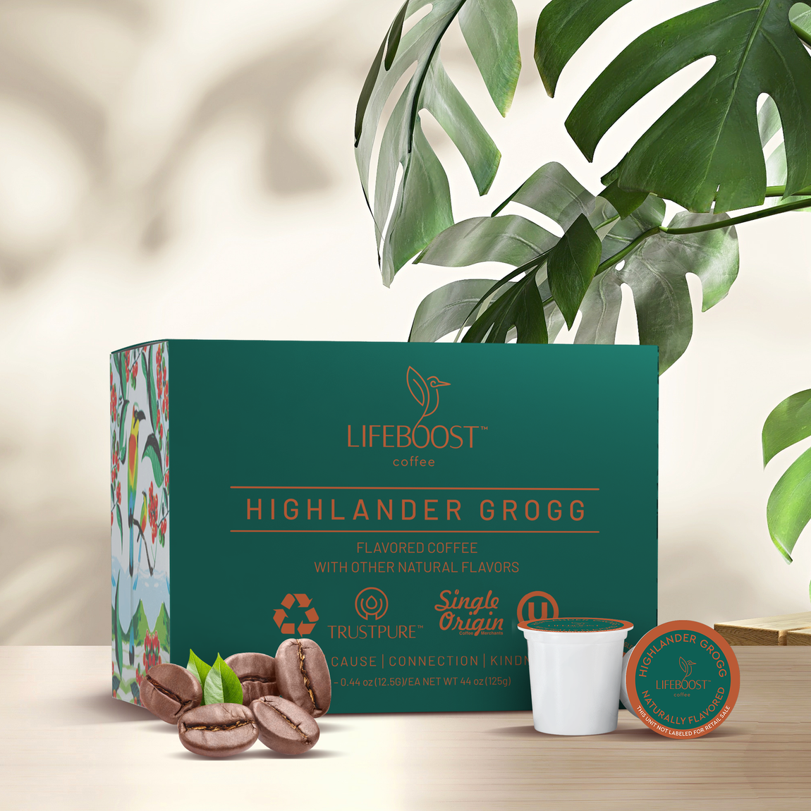 Highlander Grogg Coffee Pods | Lifeboost Coffee