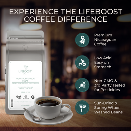 Highlander Grogg Decaf - Lifeboost Coffee