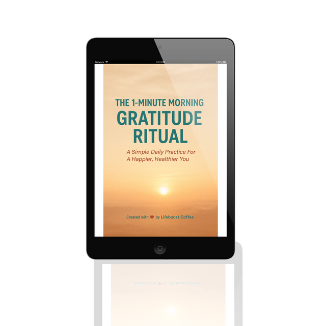 Lifeboost Gratitude Ritual eBook - Lifeboost Coffee