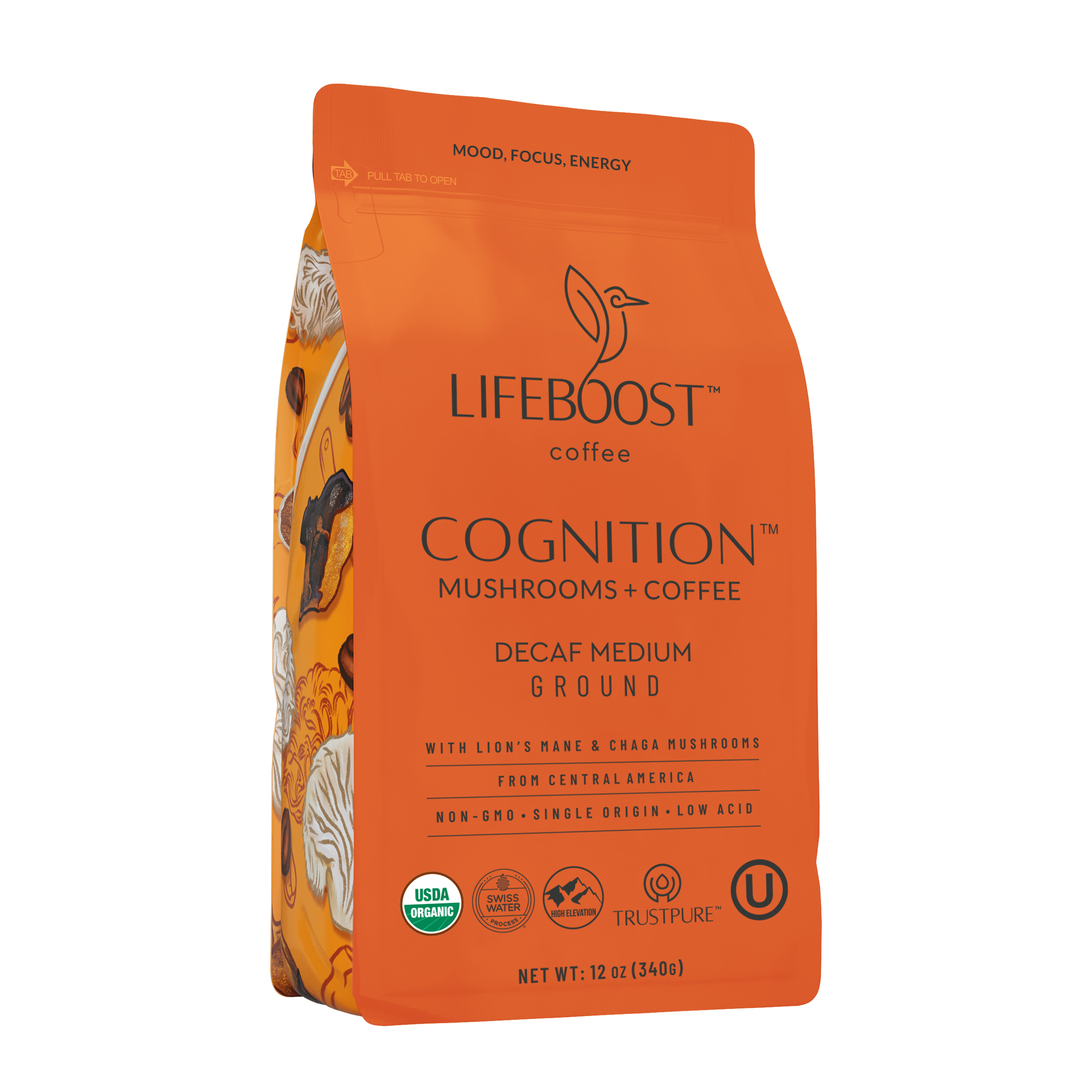 Decaf Cognition Mushroom coffee