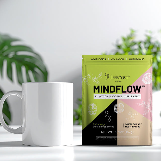 Mindflow Instant Coffee - Lifeboost Coffee