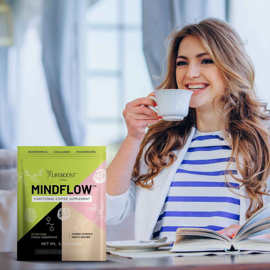 Mindflow Instant Coffee | Lifeboost Coffee