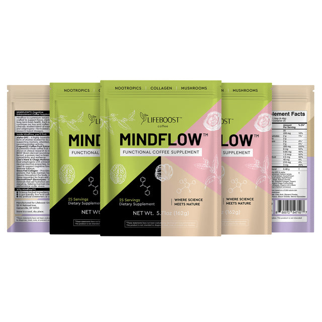 Mindflow Instant Coffee - Lifeboost Coffee