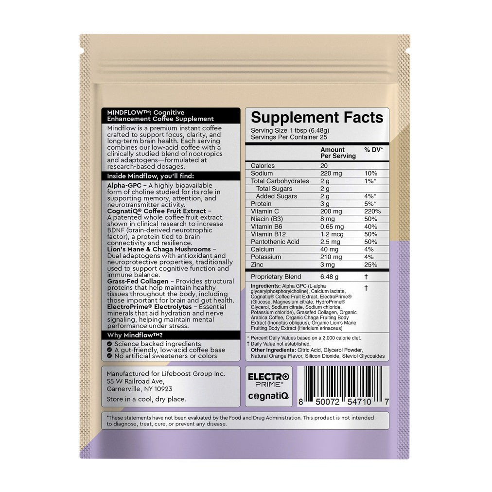 Mindflow Instant Coffee | Lifeboost Coffee