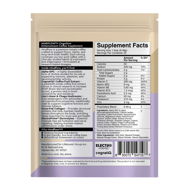 Mindflow Instant - Lifeboost Coffee