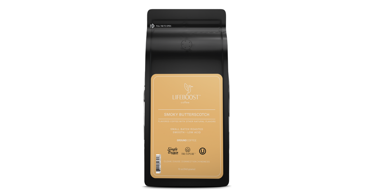 Smoky Butterscotch | Lifeboost Coffee
