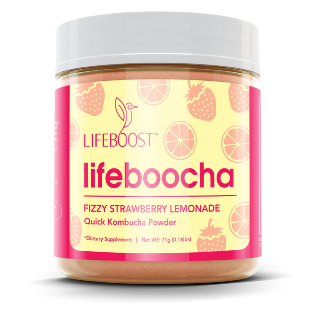 Strawberry Lemonade Lifeboocha - Lifeboost Coffee