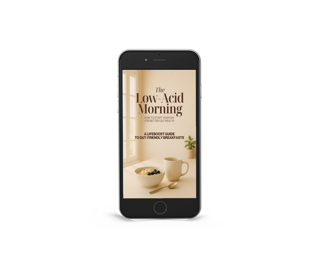 The Low Acid Morning eBook - Lifeboost Coffee