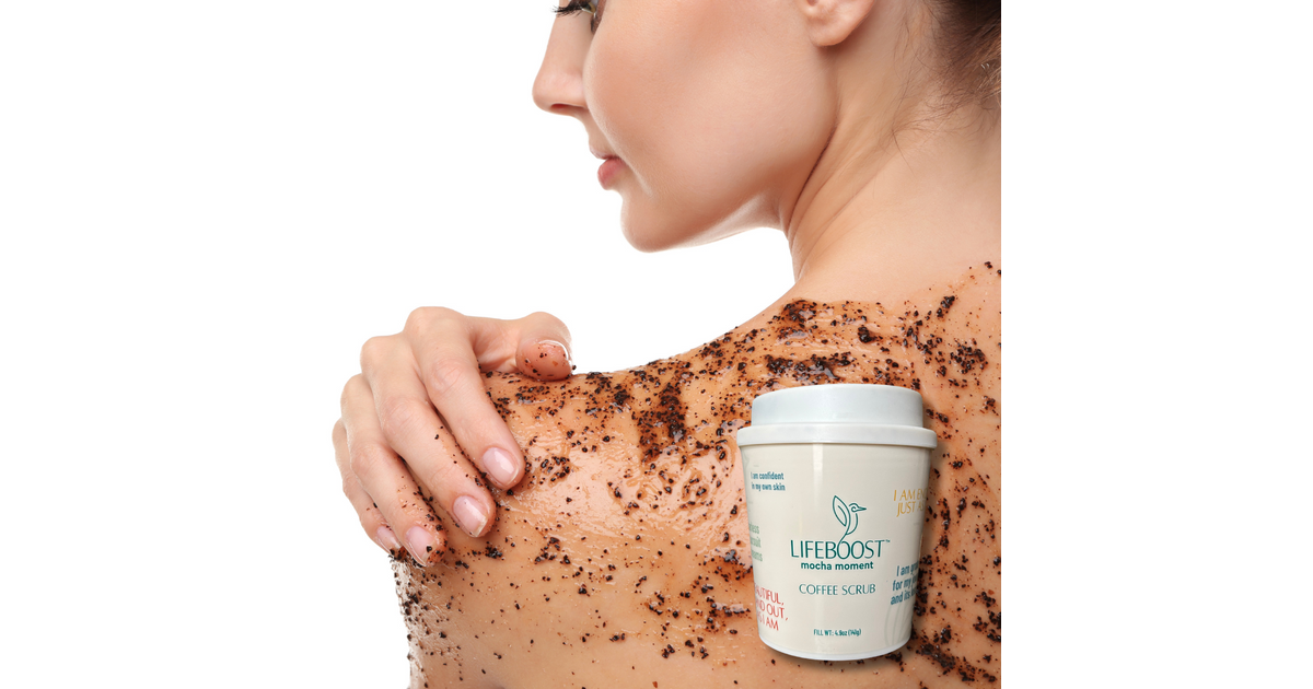 Mocha Moment Coffee Scrub | Lifeboost Coffee
