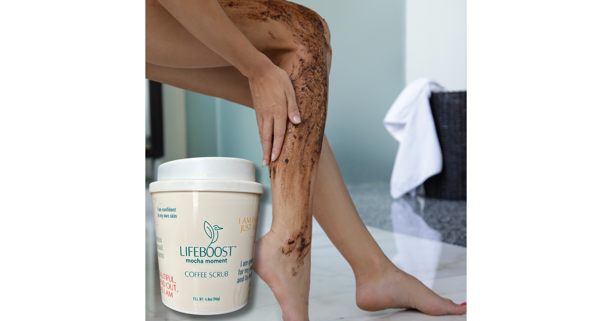 Mocha Moment Coffee Scrub | Lifeboost Coffee