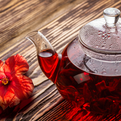 ライフエッセンス 4本 Crimson Hibiscus Infusion Tea- Refreshing, Pure, Herbal