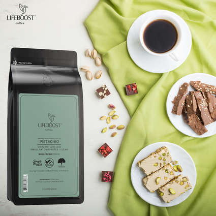 Pistachio | Lifeboost Coffee