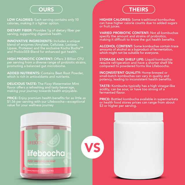 Watermelon Mint Lifeboocha - Lifeboost Coffee