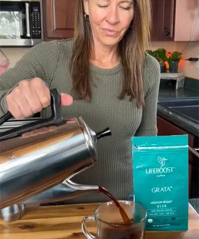 Customer photo with Lifeboost Grata Medium Roast